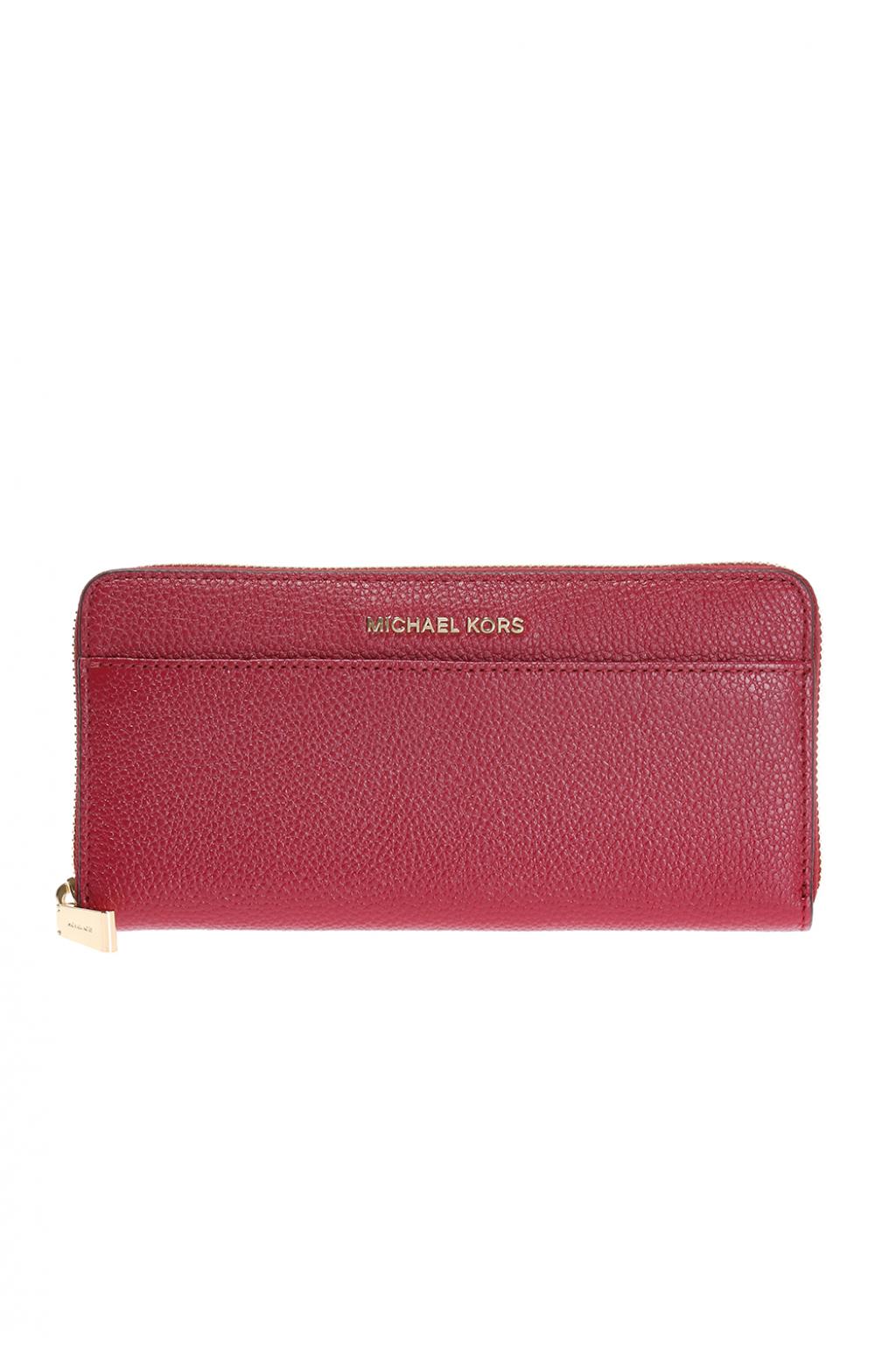 Michael kors wallet on sale burgundy